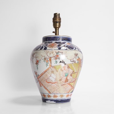 Lot 254 - A Japanese Imari vase