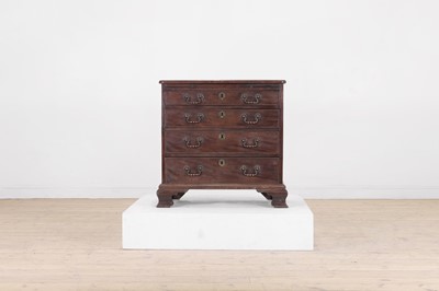 Lot 218 - A George III mahogany chest of drawers