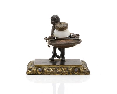 Lot 191 - A seated figure of a monkey