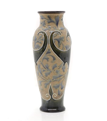 Lot 107 - A Royal Doulton stoneware vase