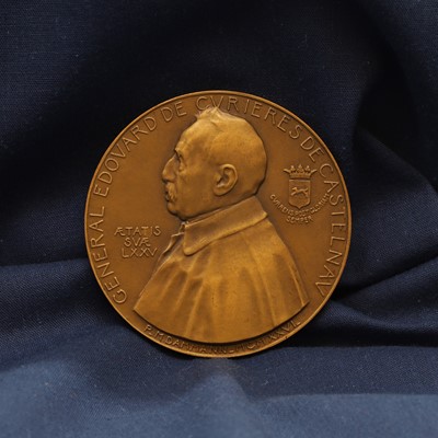 Lot Medal of General de Castelnau and the Battle of Grand Couronne from France