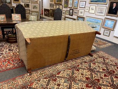 Lot 71 - A two-seater sofa by Howard & Sons