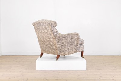 Lot 535 - A 'Bridgewater' armchair by Howard & Sons