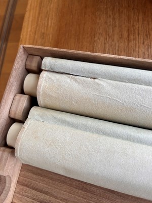 Lot 54 - A group of four Chinese hanging scrolls