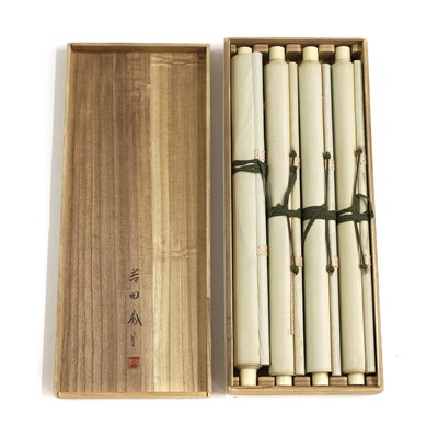 Lot 54 - A group of four Chinese hanging scrolls