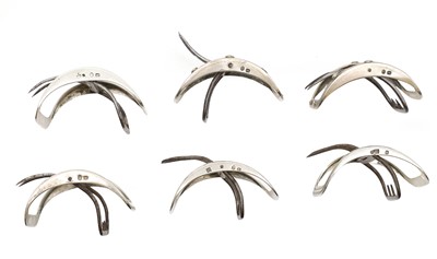 Lot 72 - Four pairs of George III silver shoe buckles