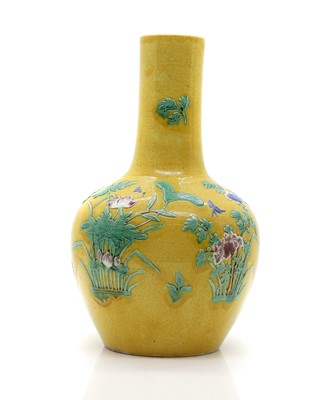 Lot 137 - A Chinese pottery vase