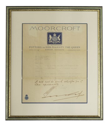 Lot 248 - A letter from William Moorcroft