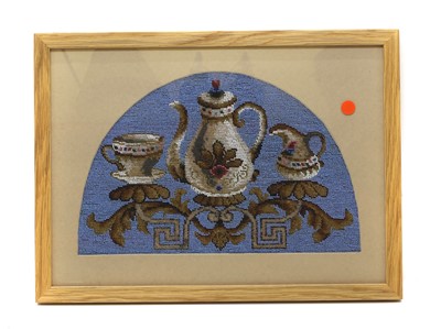 Lot 279 - A beadwork picture