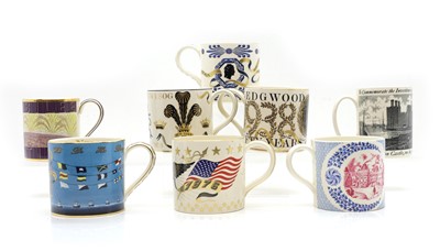 Lot 163 - A group of Wedgwood commemorative mugs