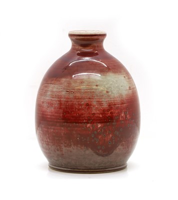 Lot 150 - A Ruskin Pottery bottle vase