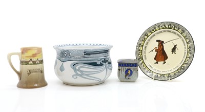 Lot 184 - A group of four Royal Doulton items