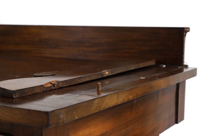 Lot 675 - A Victorian mahogany writing table