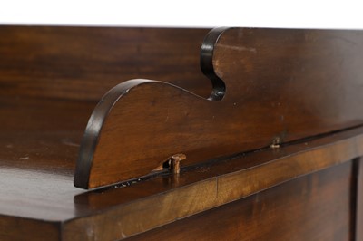 Lot 675 - A Victorian mahogany writing table