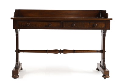 Lot 601 - A Victorian mahogany writing table