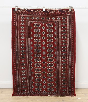 Lot 507 - A small Bokhara rug