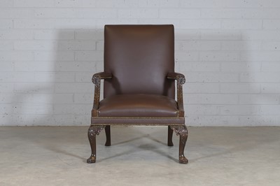 Lot 413 - An Imperial armchair