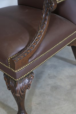 Lot 413 - An Imperial armchair