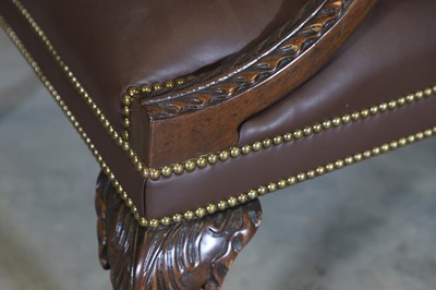 Lot 413 - An Imperial armchair