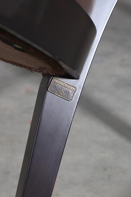 Lot 477 - A contemporary leather writing desk