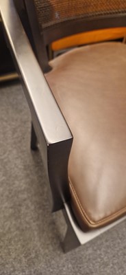 Lot 477 - A contemporary leather writing desk