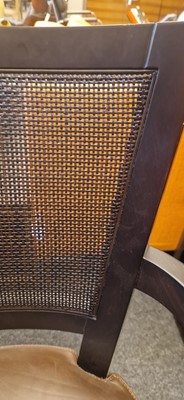 Lot 477 - A contemporary leather writing desk