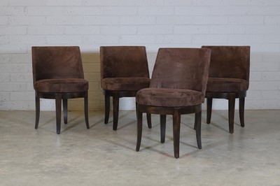 Lot 445 - A set of four dining chairs