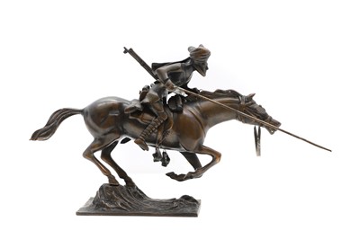 Lot 479 - A bronze figure