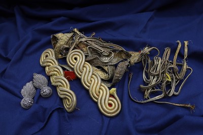 Lot A pair of Army officer epaulettes