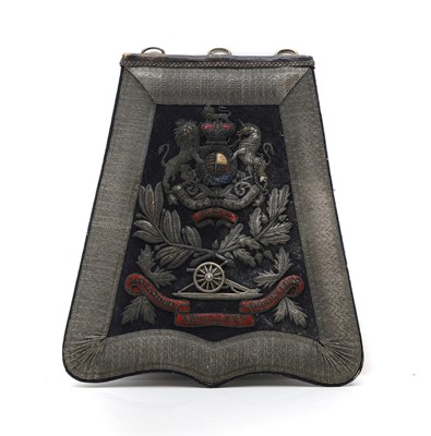 Lot 434 - A 4th Lancashire Artillery volunteers officer's sabretache