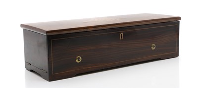 Lot 225 - A Nicole Freres rosewood music box