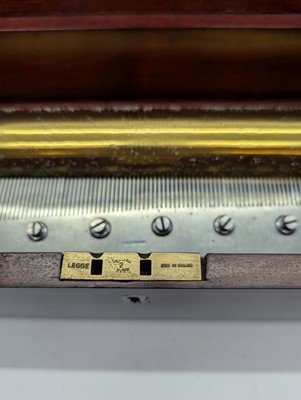 Lot 225 - A Nicole Freres rosewood music box