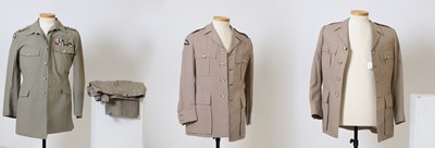 Lot 440 - A collection of British Army service uniforms worn by a former Colonel in the Royal Engineers