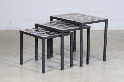 Lot 229 - A nest of three side tables