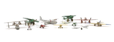 Lot 341 - A collection of diecast aeroplanes