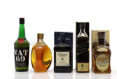 Lot 244 - A selection of whiskies