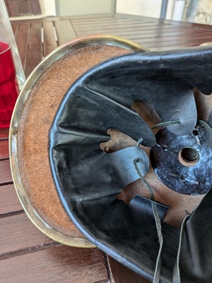 Lot 569 - A German First World War Picklehaube helmet