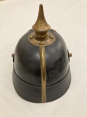 Lot 569 - A German First World War Picklehaube helmet