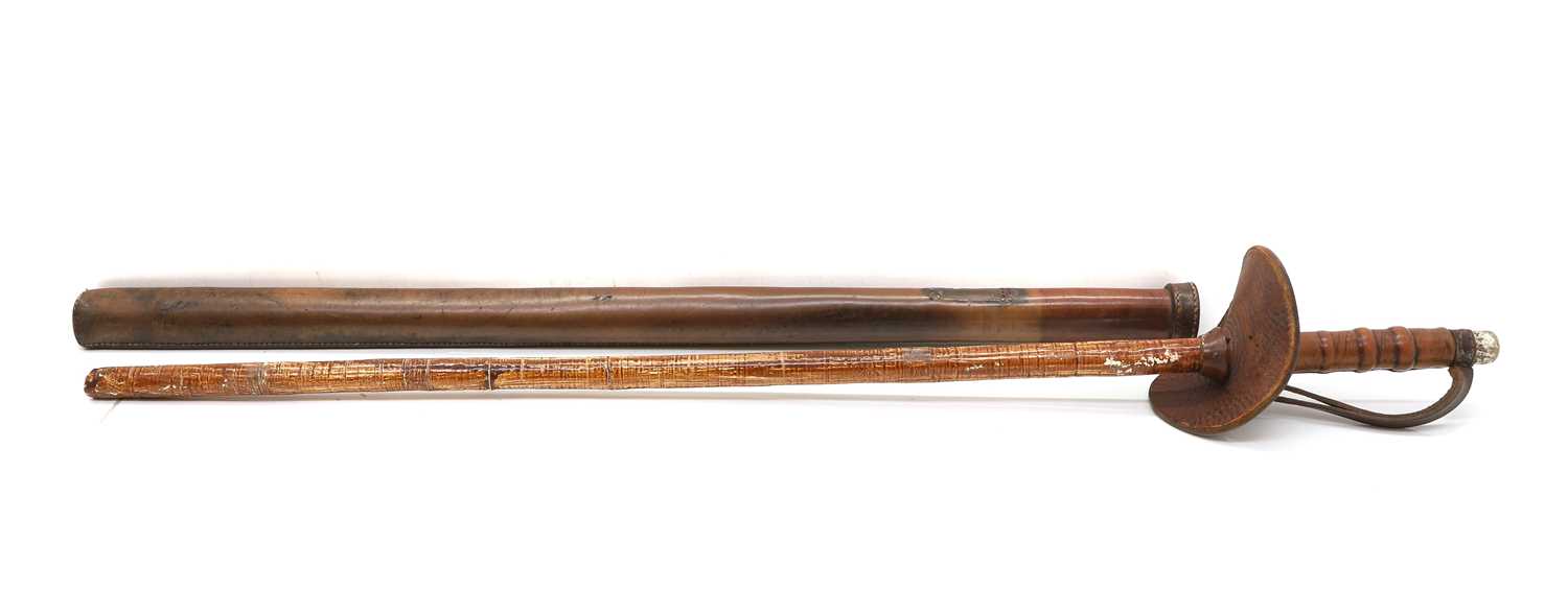 Lot 227 - A Royal Military Police stick and scabbard