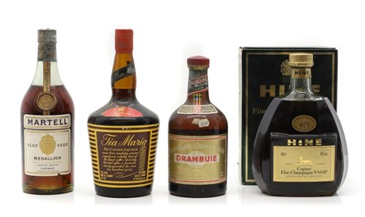 Lot 258 - A selection of spirits