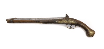 Lot 581 - A flintlock pistol