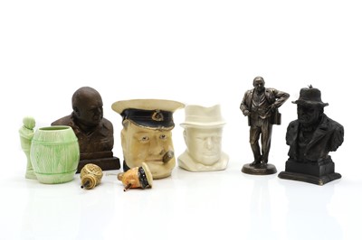 Lot 424 - A collection of Sir Winston Churchill related items