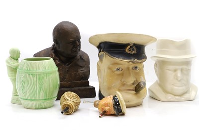 Lot 424 - A collection of Sir Winston Churchill related items