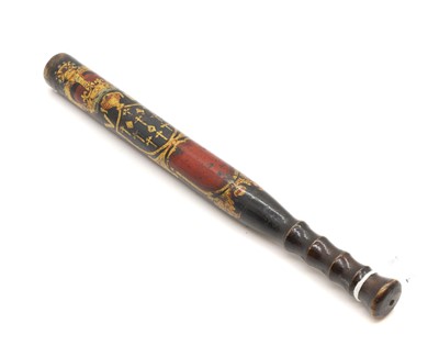 Lot 476 - A Victorian police truncheon