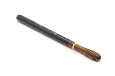 Lot 610 - A Victorian City of London police truncheon