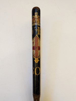 Lot 610 - A Victorian City of London police truncheon