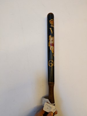 Lot 610 - A Victorian City of London police truncheon