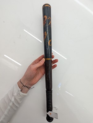 Lot 472 - A Victorian police truncheon