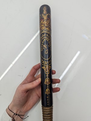 Lot 472 - A Victorian police truncheon