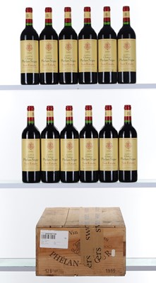 Lot 87 - Chateau Phelan-Segur, Saint-Estephe, 1995